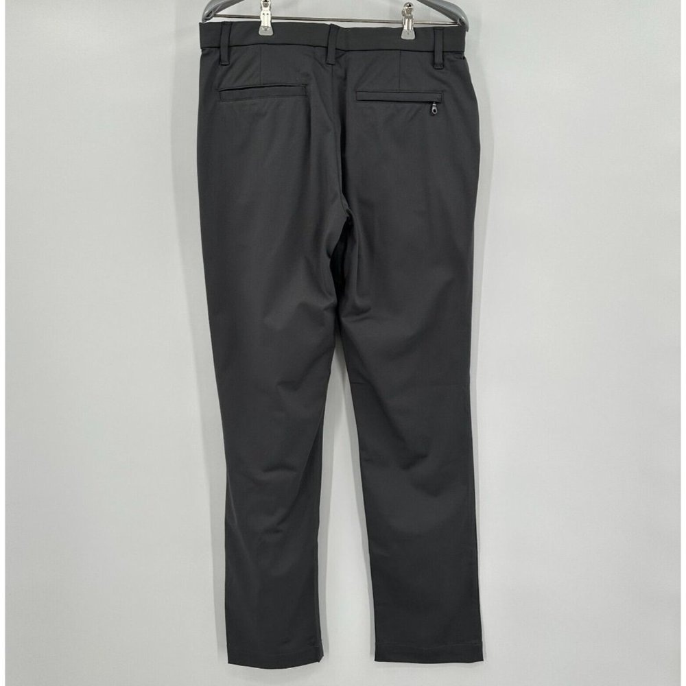 Quince Men's Recycled Comfort Tech Chino Pants Slim Fit Charcoal Gray 36x34 NWT - Picture 5 of 7